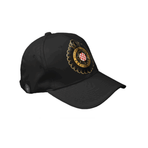 Cappellino nero con patch in TPU