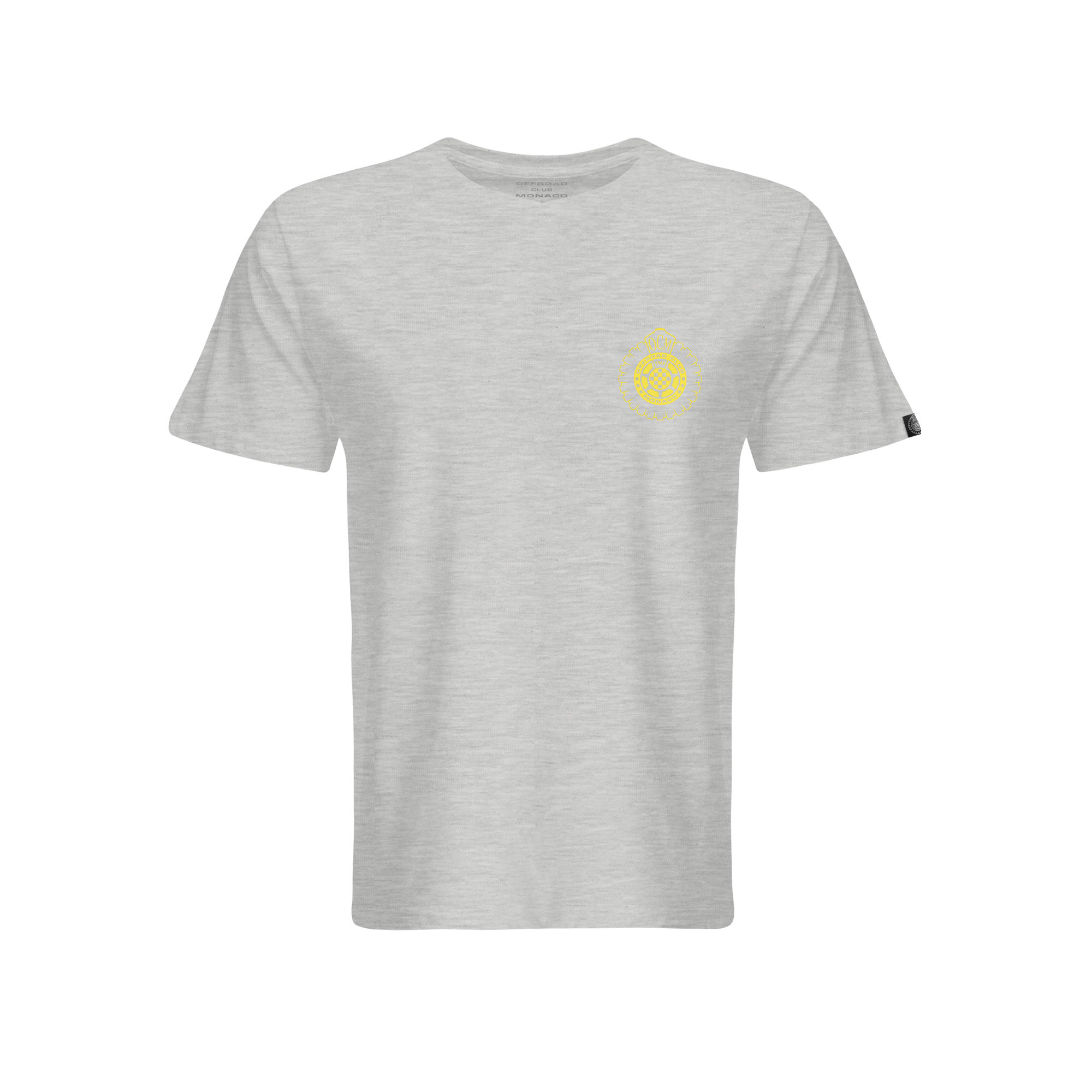 T-shirt grigio sport fluo - immagine 2