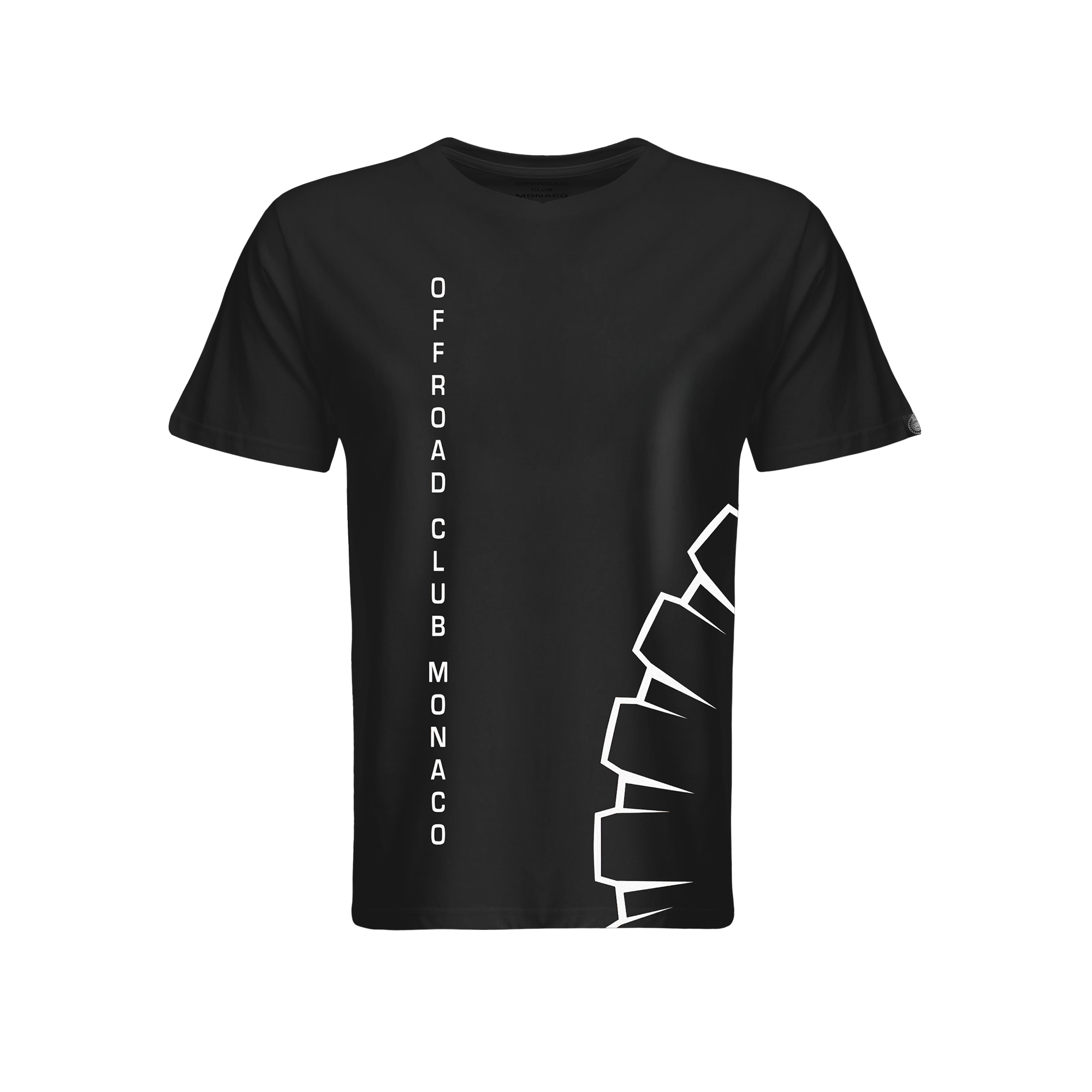 T-shirt allover nera - immagine 2