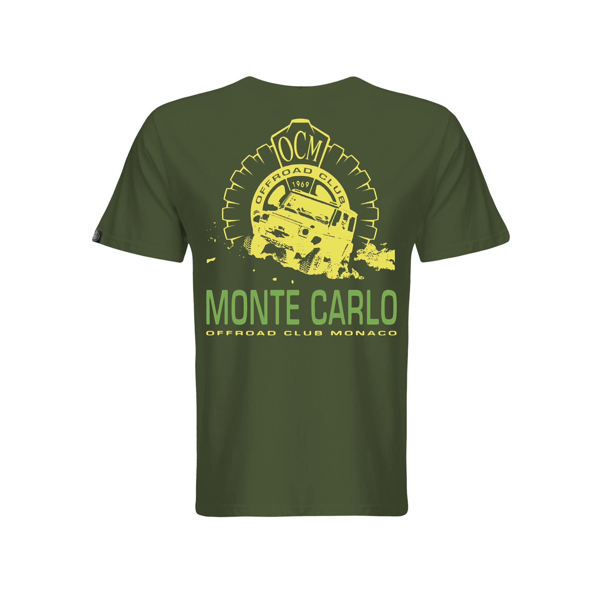 T-shirt giant jeep Offroad Club Monaco