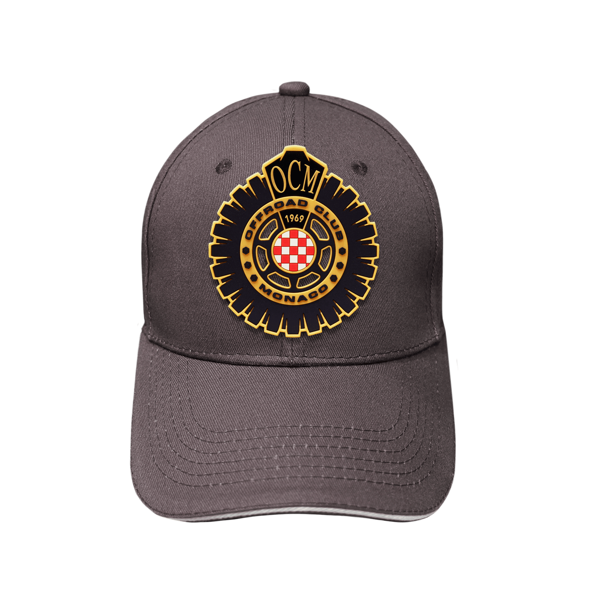 Cappellino antracite con patches oro intercambiabile - immagine 3
