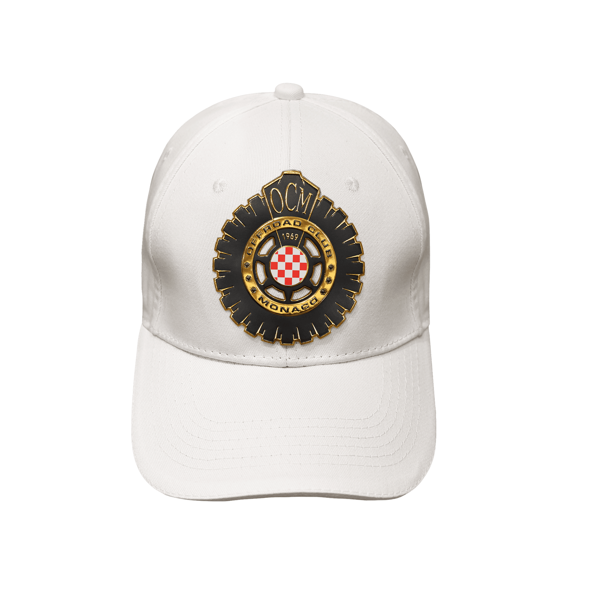 Cappellino bianco con patch in TPU - immagine 3