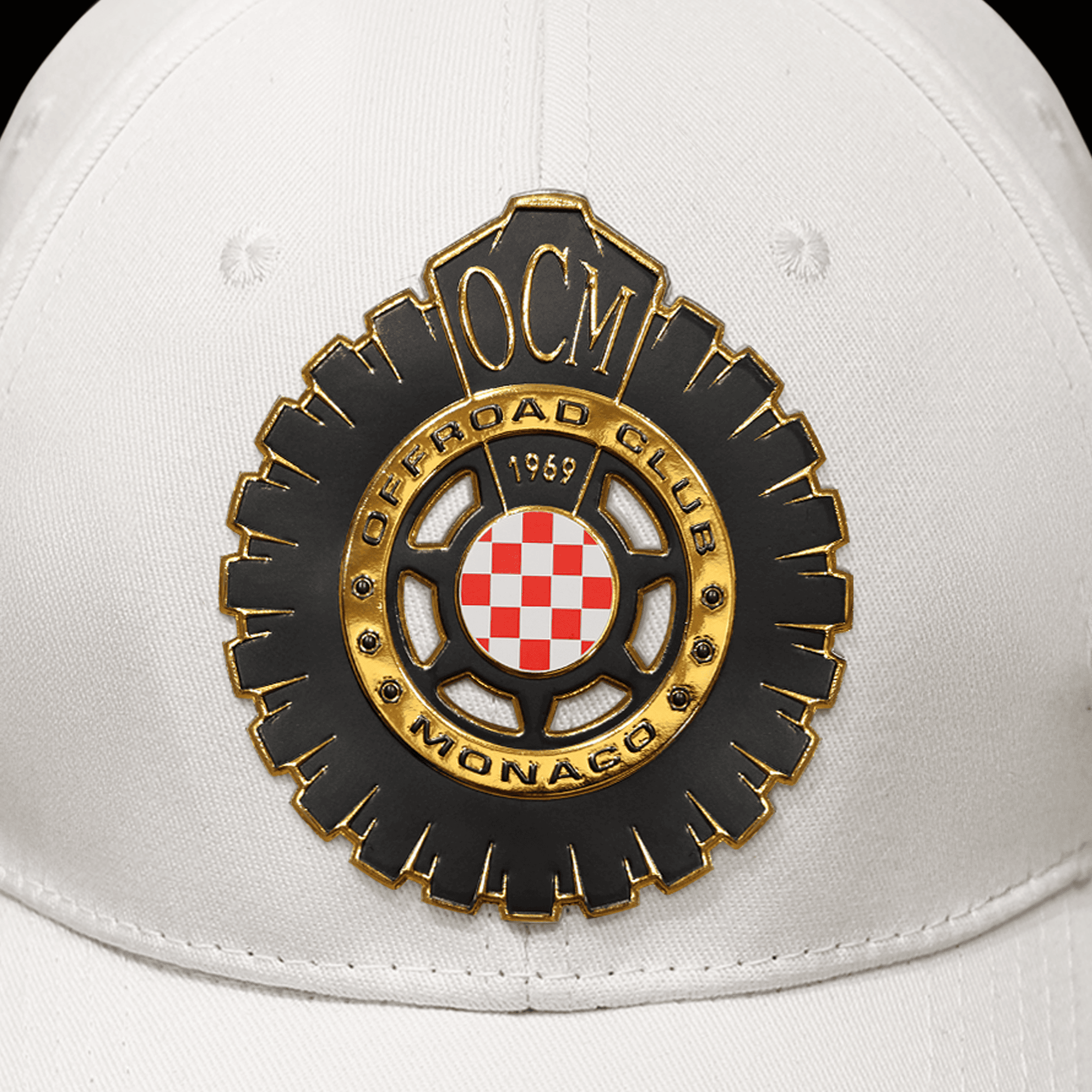 Cappellino bianco con patch in TPU - immagine 4