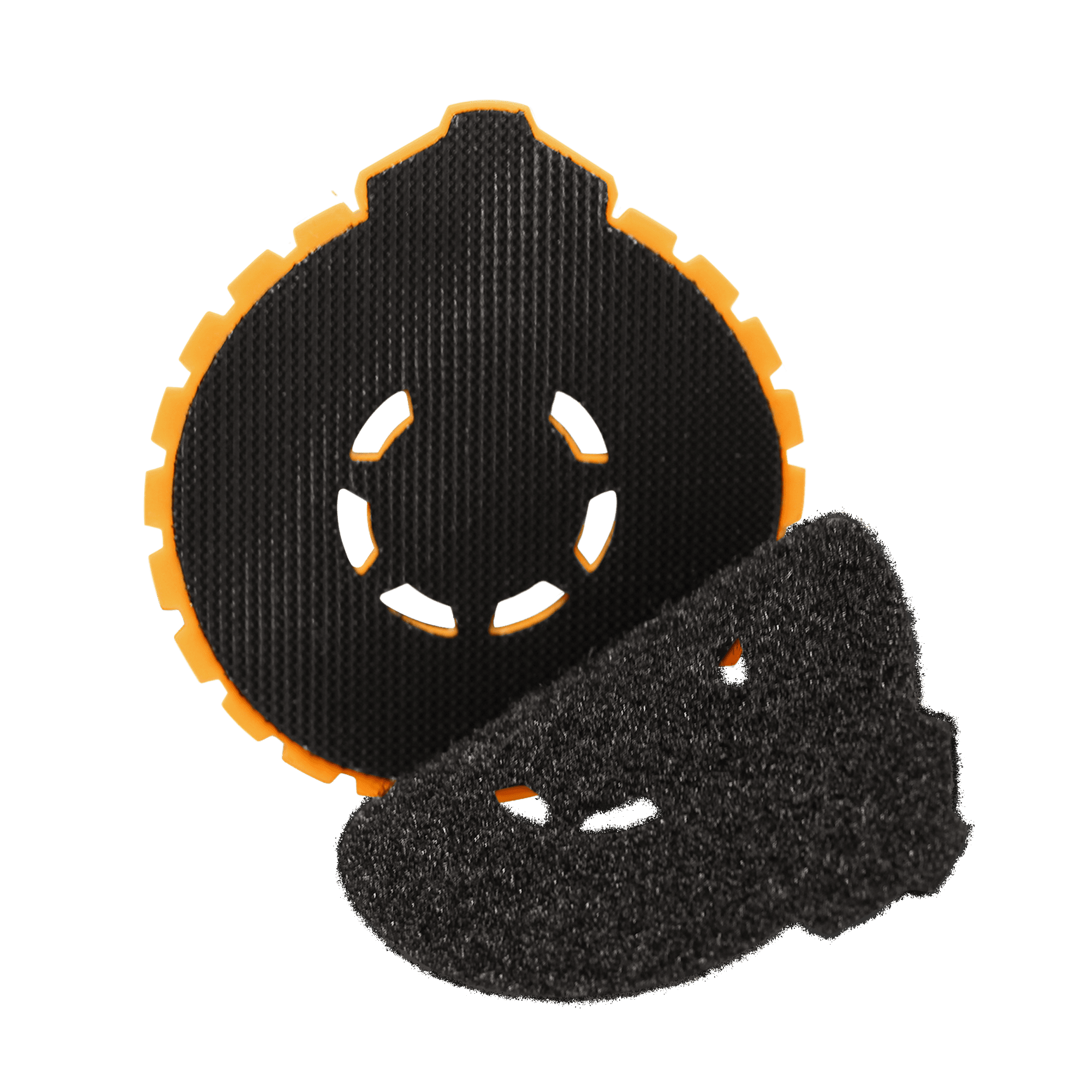 Patch in gomma nero e oro intercambiabile - immagine 3