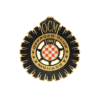 Patch termoadesivo oro ricamato grande Offroad Club Monaco