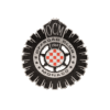 Patch termoadesivo argento grande Offroad Club Monaco
